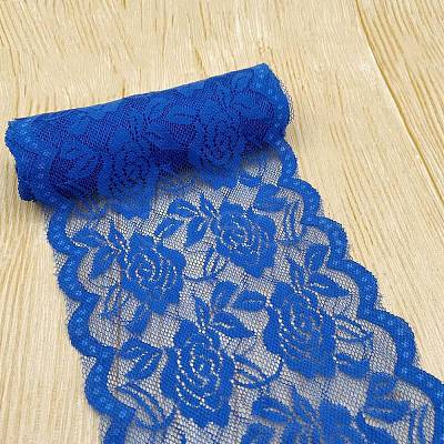 Polyamide Yarns Lace Ribbons DIY-WH0678-114D-1