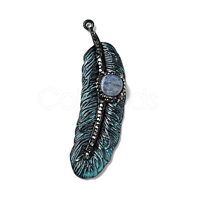 Natural Kyanite Big Pendants G-D468-20B-1
