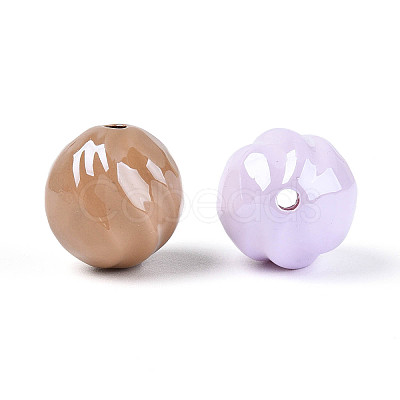 Opaque Acrylic Beads SACR-T020-03M-1