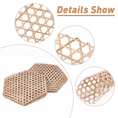 DIY Woven Bamboo Network FIND-WH0101-08-1