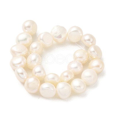 Natural Cultured Freshwater Pearl Beads Strands PEAR-A006-09H-X-1