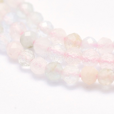 Natural Morganite Beads Strands G-O166-25-2mm-1
