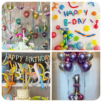 110Pcs Latex Balloon DIY-TA0015-89B-1