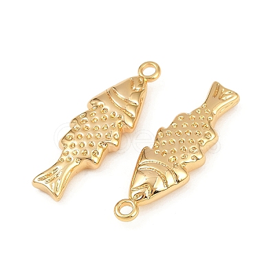 Ocean Theme Brass Pendants KK-F902-07J-G-1