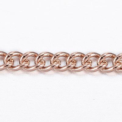 Ion Plating(IP) 304 Stainless Steel Twisted Chains CHS-H007-70RG-1