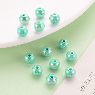 Opaque Acrylic Beads MACR-S370-D8mm-S035-1