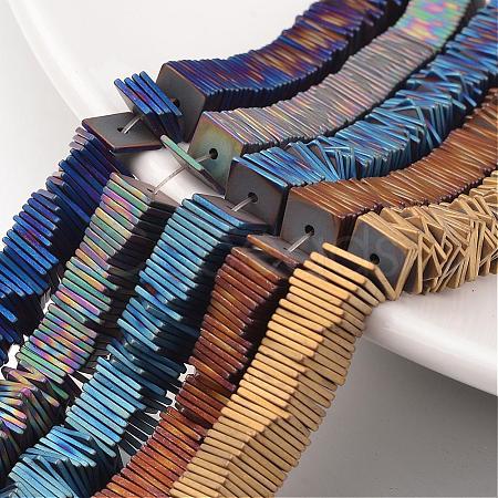 Electroplate Non-magnetic Synthetic Hematite Bead Strands G-F300-20B-F-1