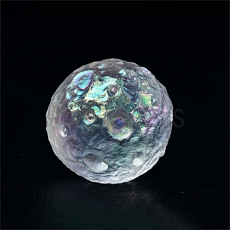 Moon Meteorite Natural Quartz Crystal Crystal Ball PW-WG23337-03-1