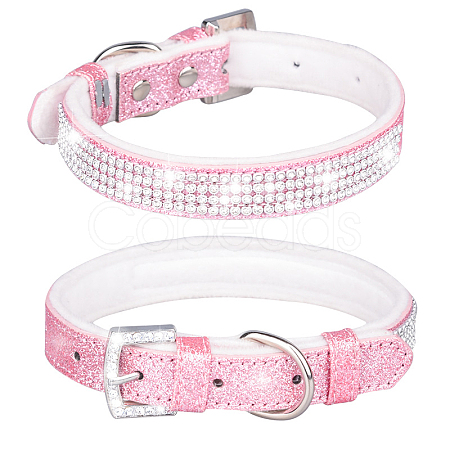 Adjustable Glittered Felt Pet Collars ANIM-PW0004-17A-07-1