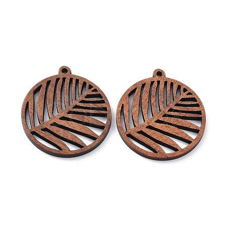 Walnut Wood Laser Cut Pendants WOOD-Q051-05K-1