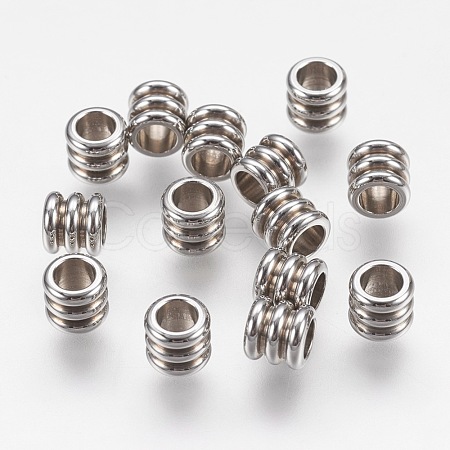 Tarnish Resistant 202 Stainless Steel Beads STAS-K166-16P-B-1