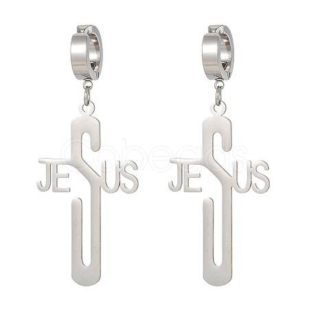 201 Stainless Steel Clip-on Earrings FS-WGD509B-08-1