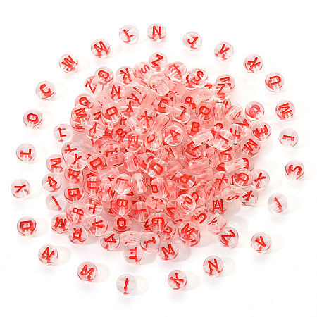 Transparent Clear Acrylic Beads MACR-YW0001-23D-1
