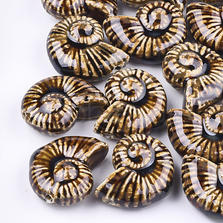 Handmade Porcelain Beads PORC-S498-32A-1