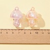 Transparent Acrylic Pendants MACR-FS0001-54-3