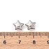 304 Stainless Steel Beads X-STAS-A117-01D-P-3
