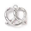 Eco-friendly Brass Micro Pave Cubic Zirconia Pendants KK-D079-20P-01-2