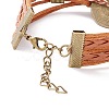 Rainbow Pride Bracelet LS-BJEW-F426-01C-5