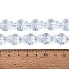 Transparent Glass Beads Strands DGLA-N021-02A-5