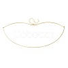 1.5MM Brass Torque Choker Necklaces KK-CBA3297-12G-4