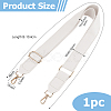 Adjustable Imitation Leather Bag Straps with Zinc Alloy Clasps FIND-WH0126-837B-2