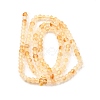 Natural Citrine(Heated) Beads Strands G-S387-A03-3x4mm-3