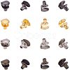 Brass Boots Hook Eyelet Buckles KK-PH0035-74-4