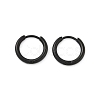 202 Stainless Steel Huggie Hoop Earrings EJEW-F111A-13mm-EB-4