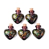 Handmade Lampwork Perfume Bottle Pendants LAMP-H072-02-2