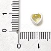 925 Sterling Silver Cubic Zirconia Beads STER-L066-06S-02-3
