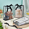 Rectangle PP Plastic Storage Tote Bags ABAG-WH0046-60B-4