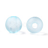 Transparent Acrylic Ball Beads FACR-R021-6mm-06-3