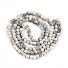 Baking Paint Glass Beads Strands DGLA-N003-6mm-C05-3