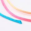 Nylon Satin Rattail Cords NWIR-L006-1mm-14-3