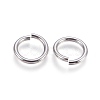 Tarnish Resistant 304 Stainless Steel Saw Cut Open Jump Rings STAS-P212-25P-05-3