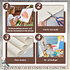 Linen Blend Coated Canvas DRAW-WH0002-01-4