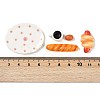 Resin Miniature Breakfast Set Ornaments DIY-H174-01H-4