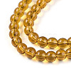 Transparent Glass Beads Strands GLAA-T032-T4mm-23-3