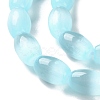 Macaron Color Natural Selenite Beads Strands G-B102-A01-06-3