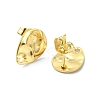 304 Stainless Steel Stud Earring Findings STAS-L024-003G-07-2