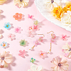 30Pcs 15 Styles Plastic Beads KY-GA0001-33-5