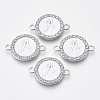 Alloy Enamel Links Connectors ENAM-TAC0003-01S-04A-1