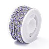 304 Stainless Steel Enamel Curb Chains CHS-P013-01P-06-4