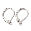 Tarnish Resistant 316L Surgical Stainless Steel Leverback Earring Findings STAS-E194-03P-3