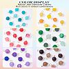 100Pcs Natural White Jade Charms FIND-FH0004-84-4