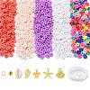 DIY Preppy Bracetet Anklet Making Kit DIY-YW0007-72-1