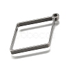 304 Stainless Steel Pendants STAS-S181-01P-F-2