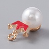 Resin Imitation Pearl Pendants FIND-TAC0002-041D-3