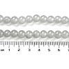 Imitation Jade Glass Beads Strands DGLA-S076-8mm-30-5
