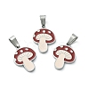 304 Stainless Steel Manual Polishing Pendants STAS-C075-24P-3